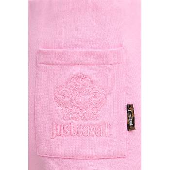Just Cavalli Памучен къс панталон Just Cavalli (80PADE15.CF100)