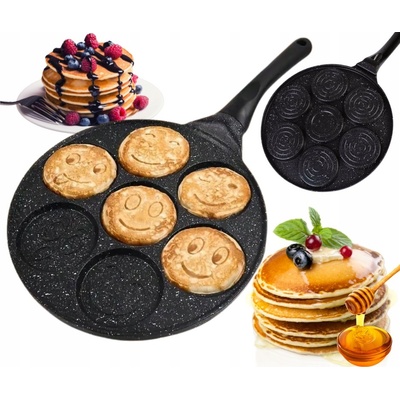 Kamille Panvica na vajcia a palacinky 26 cm s mramorovým povrchom