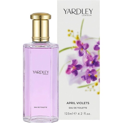 Yardley of London April Violets toaletní voda dámská 125 ml
