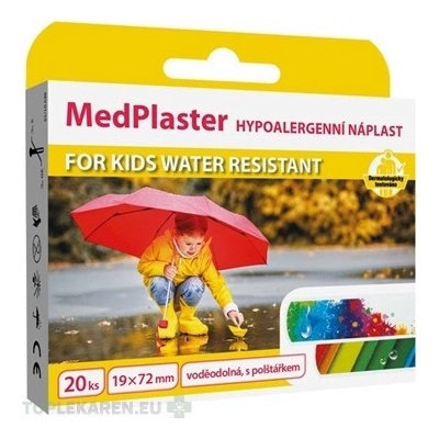 MedPlaster náplasť for kids water resistant 20 ks