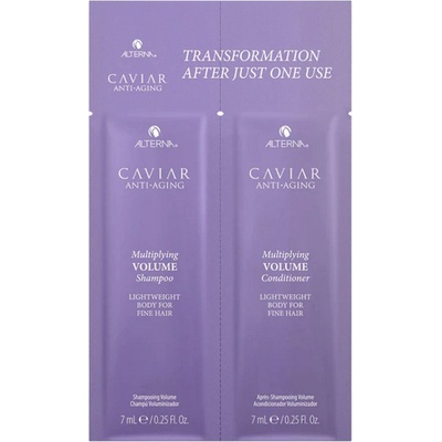 Alterna Multiplaying Volume Set Alterna: Alterna Балсам за коса за обем 7 ml + Alterna Шампоан за коса за обем 7 ml