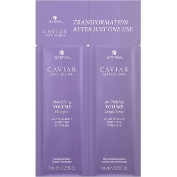 Alterna Multiplaying Volume Set Alterna: Alterna Балсам за коса за обем 7 ml + Alterna Шампоан за коса за обем 7 ml