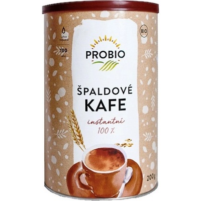 ProBio ŠPALDOVÉ KAFE 100% INSTANTNÍ BIO 200 g – Zbozi.Blesk.cz