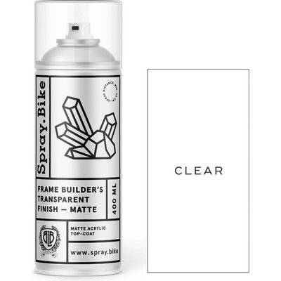 SprayBike Frame Builders Transparent Finish 400 m l matt
