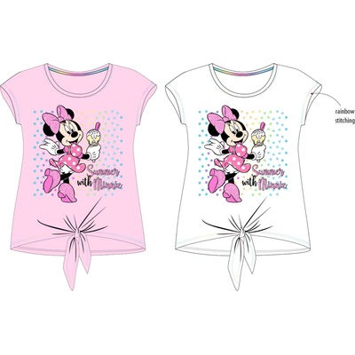 Minnie Mouse dievčenské tričko 52029475 biela