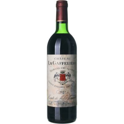 Château La Gaffelière Saint-Emilion Grand Cru suché červené 1987 0,75 l (holá láhev)