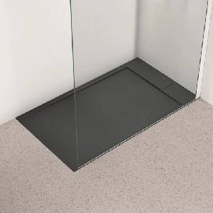 Ideal Standard i. life Ultra Flat S правоъгълно душ корито, наситено черно, 120x70 см (T5233FV)