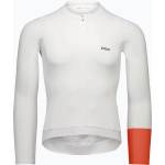 POC Мъжка блуза с дълъг ръкав за колоездене POC Cadence Jersey hydrogen white