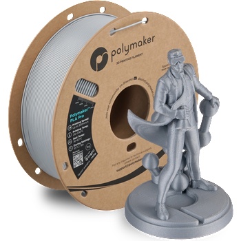 Polymaker PLA Pro Metallic Silver - 1, 75 mm / 1000 g (PA13026)