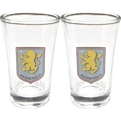 Aston Villa sada 2 panáků 2pk Shot Glass Set