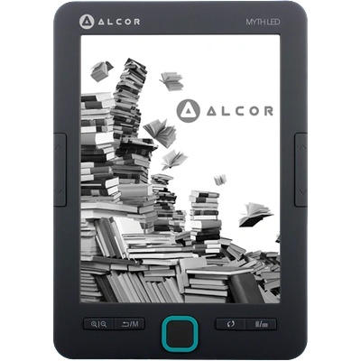 Alcor Електронна книга Alcor Myth LED 16GB Електронен четец на книги - сив ALCOR MYTH LED 16GB (ALCOR MYTH LED 16GB)