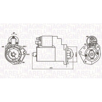 Štartér MAGNETI MARELLI MQS880