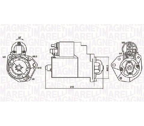 Štartér MAGNETI MARELLI MQS880