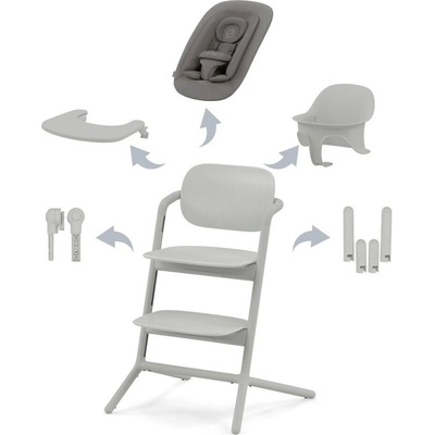 CYBEX Lemo 4v1 2022 Suede Grey – Zboží Mobilmania