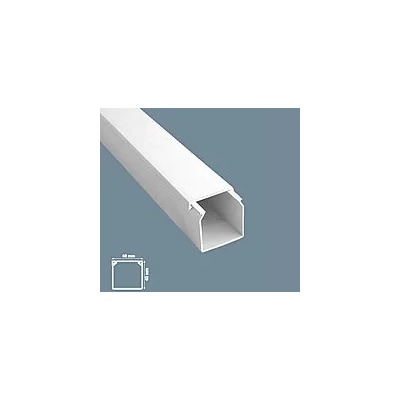 MUTLUSAN КАБЕЛ КАНАЛ 40х40 ЕКО mutlusan, БЯЛ 2м 010040118 (in01560022)