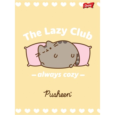 St.Majewski Zošit tri riadky A4 Pusheen