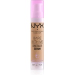 NYX Cosmetics Bare With Me Concealer Serum овлажняващ коректор 2 в 1 цвят 07 Medium 9, 6ml