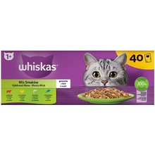 WHISKAS mixovaný výber v želé 40 x 85 g