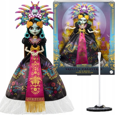 Mattel Monster High Howliday Dia De Muertos Skelita Calaveras HNF96