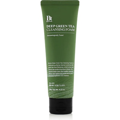 Benton Cosmetic Deep Green Tea Cleansing Foam 120 g