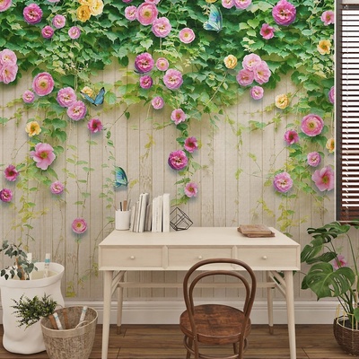 Art gift Фототапет стена от цветя