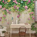 Art Gift Decor Фототапет стена от цветя