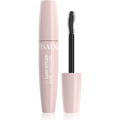IsaDora The Lash Styler Curl Mascara спирала с въртяща се четка цвят 50 Black 10ml