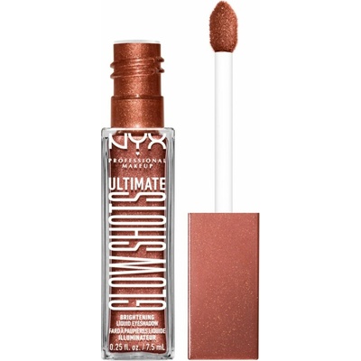 NYX Professional Makeup Ultimate Glow Shots trblietavé tekuté očné tiene 15 Pear Prize 7,5 ml