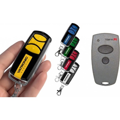 General MARANTEC DIGITAL D302 433 MHZ - Luxusní kovový 4 kanálový dálkový ovladač VATRONIC