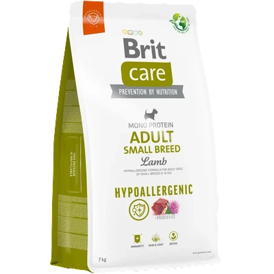 Brit Care Adult Small Breed Lamb & Rice- Суха храна агнешко с ориз за куче