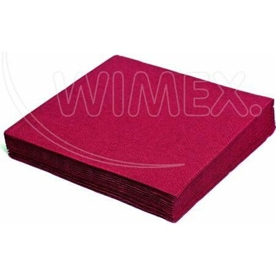 Wimex Obrúsok PAP FSC Mix 1V bordový 33x33 cm