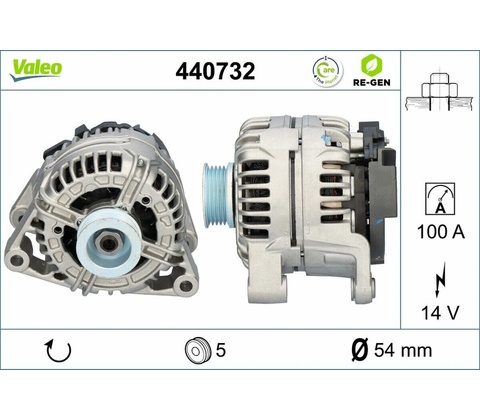 Alternátor VALEO 440732