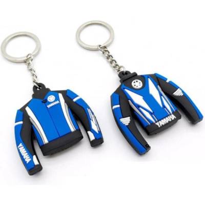 Přívěsek na klíče bunda Yamaha modrá