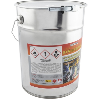 Biopol Paints Silikonová stříbřenka, žáruvzdorná do 500 °C, 8kg