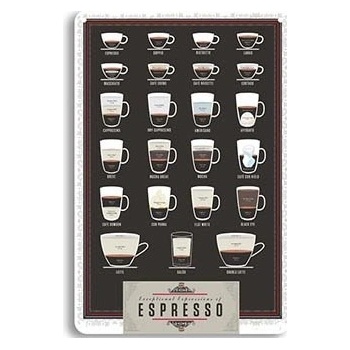 Ceduľa Coffee Menu