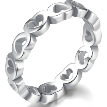 HARAHU Пръстен HS-16858 - Сребърен / 55mm KP16858 (HS-16858)