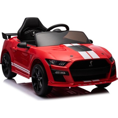 Megacar Ford Mustang GT500 Shelby elektrické autíčko červená