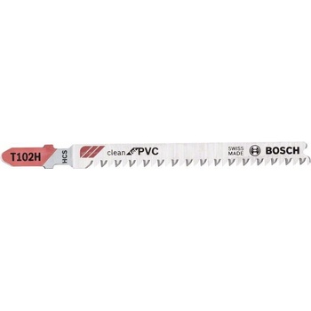 Bosch Pílový list pre priamočiare píly T 102 H Clean for PVC 2608667445