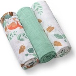 BabyOno Муселинови пелени BabyOno - 348-12, 3 броя, 70х70 cm (5901435415788) - baby