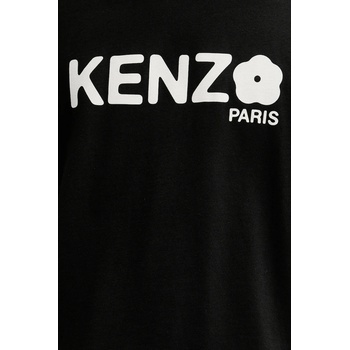 Kenzo Памучна тениска Kenzo Boke Flower 2.0 в черно с принт FF55TS4914SG. 99J (FF55TS4914SG.99J)