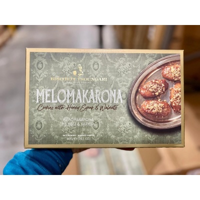 Biscotti Tsoungari Melomakarona řecké medové vánoční cukroví 400 g – Hledejceny.cz
