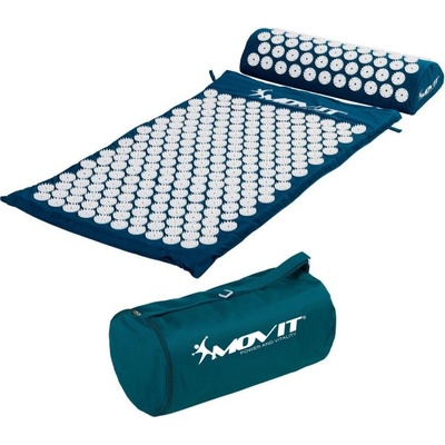 MOVIT Akupresúrna podložka s vankúšom 75 x 44 cm - tyrkysová