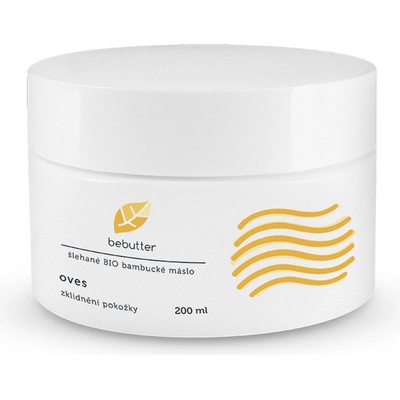 Bebutter šlehané BIO Bambucké máslo Oves 200 ml – Hledejceny.cz