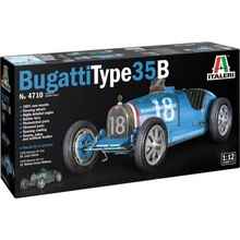 Italeri Bugatti Type 35B Model Kit auto 4710 1:12