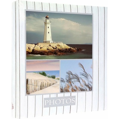 GEDEON Fotoalbum BEACH- 10x15, lepené, 200 fotografií Barva: Bílá