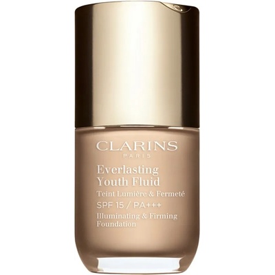 Clarins Everlasting Youth Fluid Foundation озаряващ фон дьо тен SPF 15 цвят 105 Nude 30ml