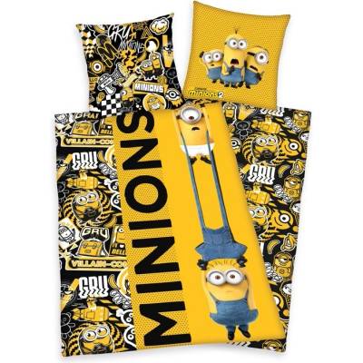 Sconto obliečky MIMONI 2 žltá 70x90 140x200