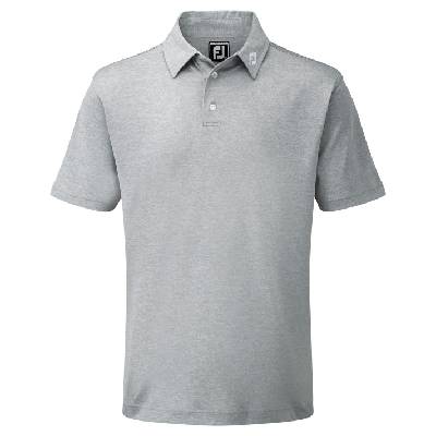 Мъжка блуза с яка FootJoy Footjoy Solid Polo Shirt Mens - Grey