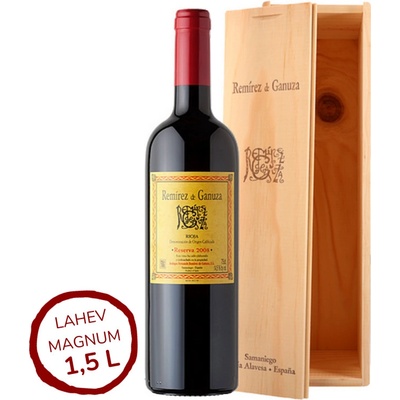 Remírez de Ganuza Reserva Magnum suché červené 2016 14% 1,5 l (dřevěná kazeta)