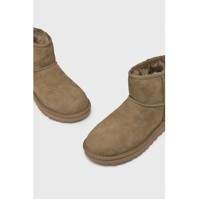 Ugg Велурени апрески UGG Classic Mini II в зелено 1016222 (1016222)